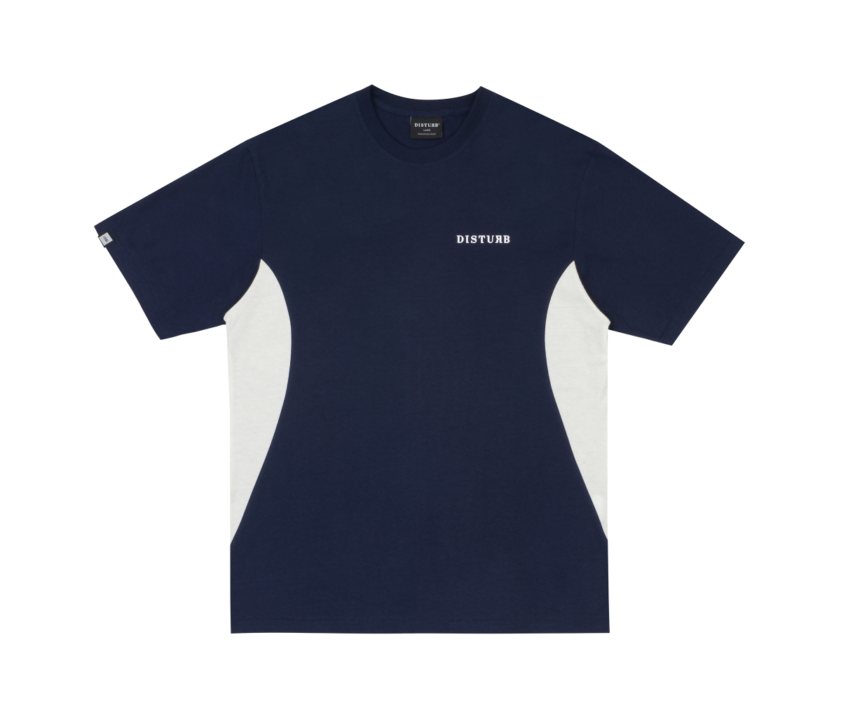 DISTURB - Camiseta Side Cutout Blue - Slow Office